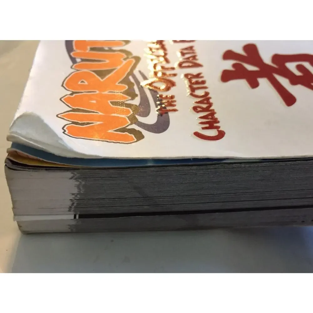 Naruto: The Official Character Data‎ Book Masashi Kishimoto